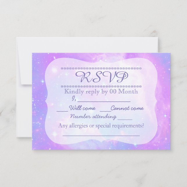 Pastel galaxy OSA Kort (Framsida)