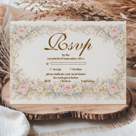 Pastel Garden Baroque Quinceañera OSA Kort