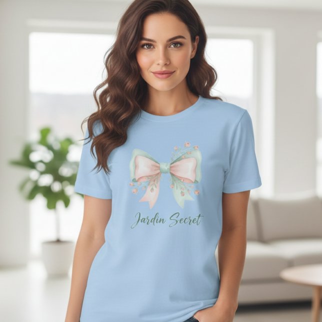Pastel Garden Bow T-Shirt (Skapare uppladdad)