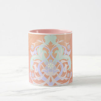 Pastel Garden Harmony – Nature Artwork Mugg