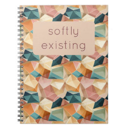 Pastel Geometric Pop | Jewel Custom Notebook Anteckningsbok