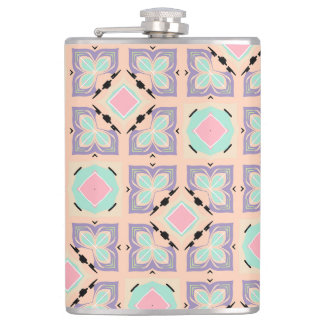 Pastel Geometric Tile Pattern | Pink Mint Purple  Fickplunta
