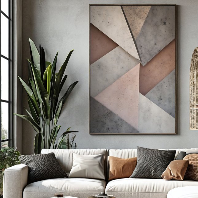 Pastel Geometry  Poster (Skapare uppladdad)