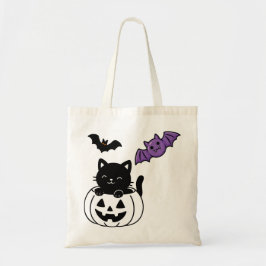 Pastel Ghost Halloween-handväskan Tygkasse