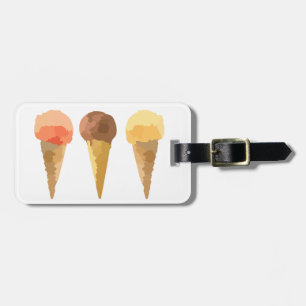 Pastel glass Summer sorbet Bagagebricka