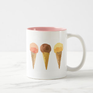 Pastel glass Summer sorbet Två-Tonad Mugg