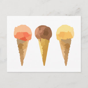Pastel glass Summer sorbet Vykort