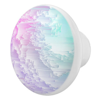 Pastel Glitch Knopp