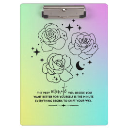 Pastel Glow Up Clipboard