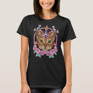 Pastel Goth Abyssinian Pagan Creepy Menhera Abyssi T Shirt