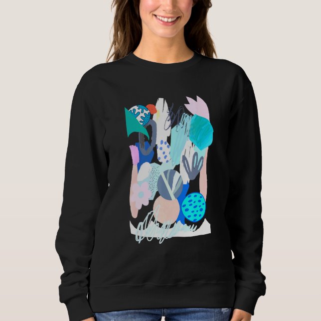 Pastel Goth Art Coola Abstrakt ART Tee (Framsida)