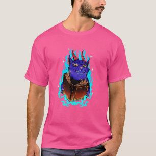 Pastel Goth Baphomet Cat Evil Pagan Gothic Kitten T Shirt