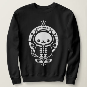 Pastel Goth Cat Magic T Shirt