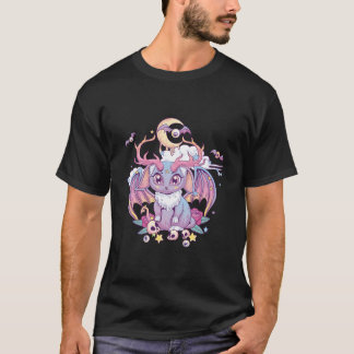 Pastel Goth Creepy Occult Satanic Jackalope Kawaii T Shirt