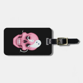 Pastel Goth Cute Skull Funny Gothic Bagagebricka