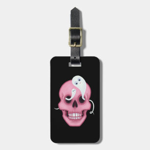 Pastel Goth Cute Skull Funny Gothic Bagagebricka
