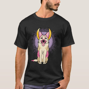 Pastel Goth German Shepherd Hund Gsd Kawaii Occult T Shirt