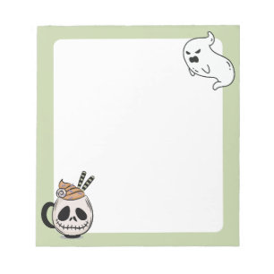 Pastel Goth Ghoul & Ghost Anteckningsblock