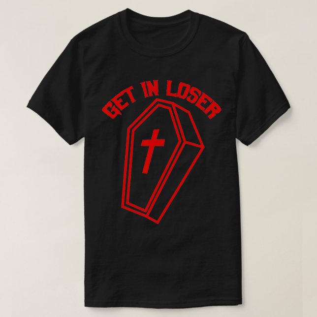 Pastel Goth Gift for Women Manar Finny In Loser T Shirt (Design framsida)