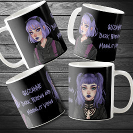 Pastel Goth gotiic whimsic fantasy whimsygoth Kaffemugg
