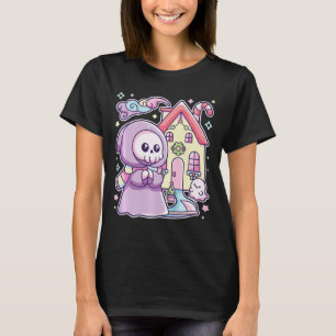 Pastel Goth Grim Reaper Julafton Halloween Easy Co T Shirt