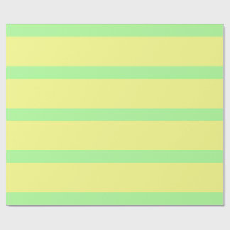 Pastel Goth Grönt och Gult Pencil Rand Presentpapper