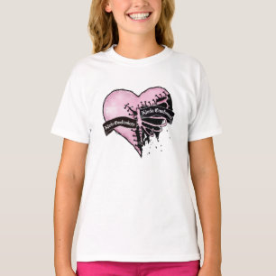 Pastel Goth Heart   Uppsåtlig och känslomässig T Shirt