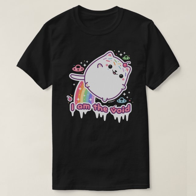 Pastel Goth I är Void Kattunge T Shirt (Design framsida)