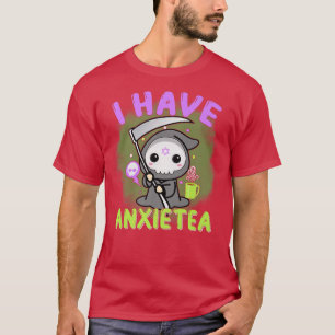Pastel Goth I har Aniety Kawaii Grim Tea Gift T Shirt