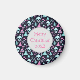 Pastel Goth jul Magnet