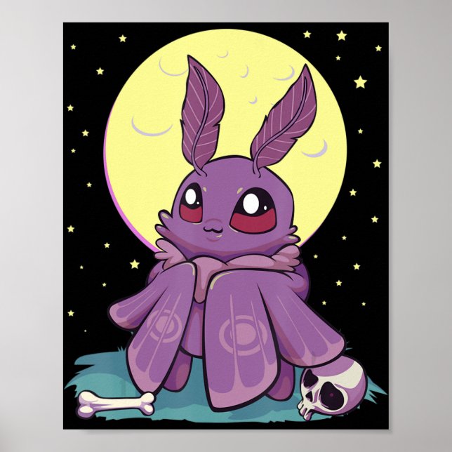 Pastel Goth Kawaii Anime Cute Baby Poster (Framsidan)