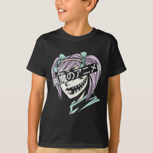 Pastel Goth Manga Aesthetic Girl Creepy Anime T Shirt