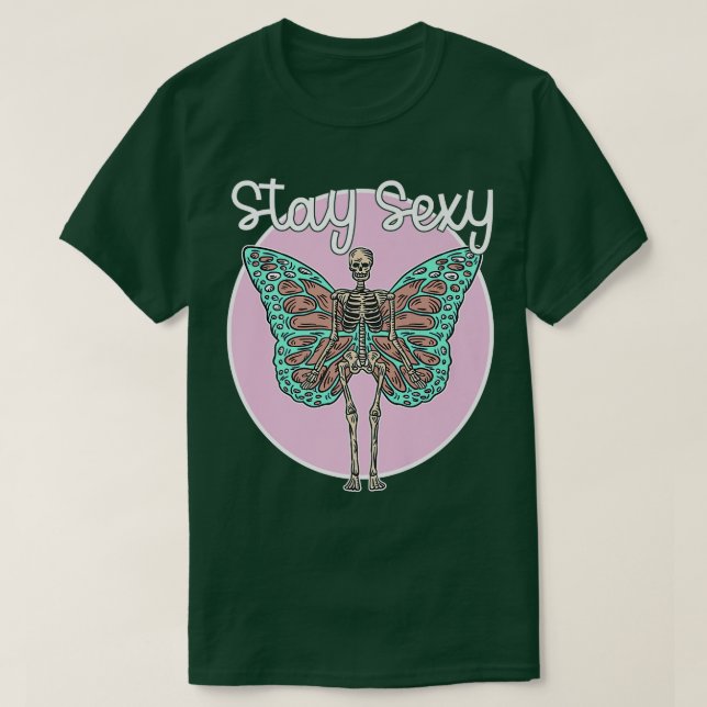 Pastel Goth Mörk Academia Aesthetic Indie Butterfl T Shirt (Design framsida)