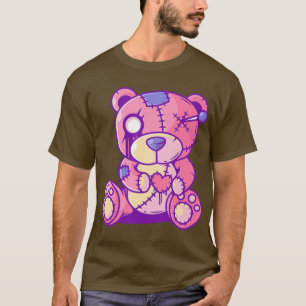 Pastel Goth Nalle Japanska Anime Kawaii T Shirt