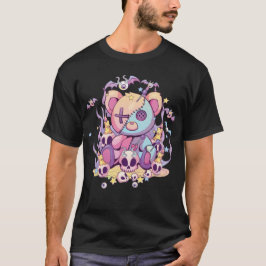Pastel Goth Nalle Voodoo Doll Cute Aesthetic  T Shirt