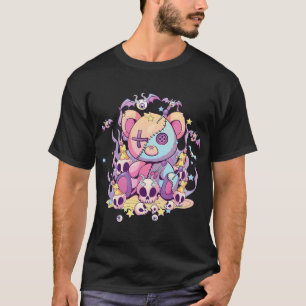 Pastel Goth Nalle Voodoo Doll Cute Aesthetic T Shirt