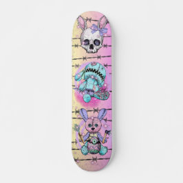 Pastel Goth Nightmare Mini Skateboard Bräda 18,5 Cm