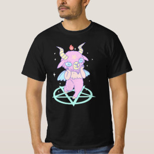 Pastel Goth Nu Goth Baby Baphomet Kawaii T Shirt