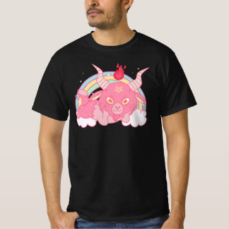 Pastel Goth Nu Goth Baby Baphomet Kawaii T Shirt