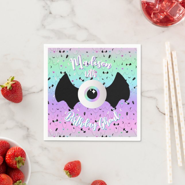 Pastel Goth Pappersservett (Insitu)