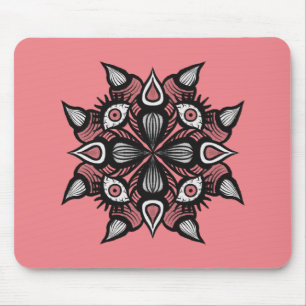 Pastel goth rosa creepy monster häxa musmatta
