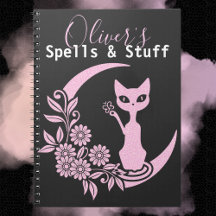 Pastel Goth Rosa Crescent Måne Kattunge Spell