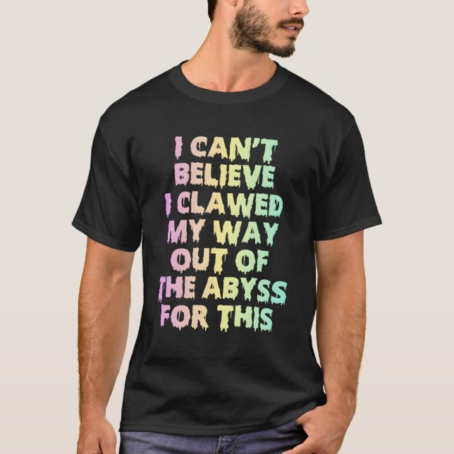 Pastel Goth T Shirt (Framsida)