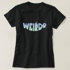 Pastel Goth Weirdo Creep Monster Creepy Letters T Shirt