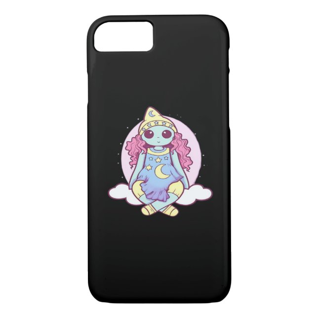 Pastel Goth Whimsigoth Clown Ragdoll Case-Mate iPhone Skal (Baksida)