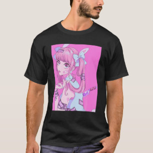 Pastel Goth Yami Kawaii Menhera Rosa Aesthetic Ani T Shirt