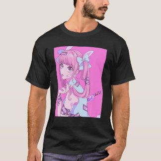 Pastel Goth Yami Kawaii Menhera Rosa Aesthetic Ani T Shirt