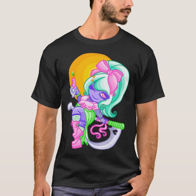 Pastel    GothKawaii Goth Clothes Goth Aesthetic  T Shirt (Framsida)