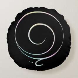 Pastel Gratitude  Rund Kudde