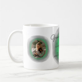 Pastel Green Watercolor Dachshund Personalized  Kaffemugg